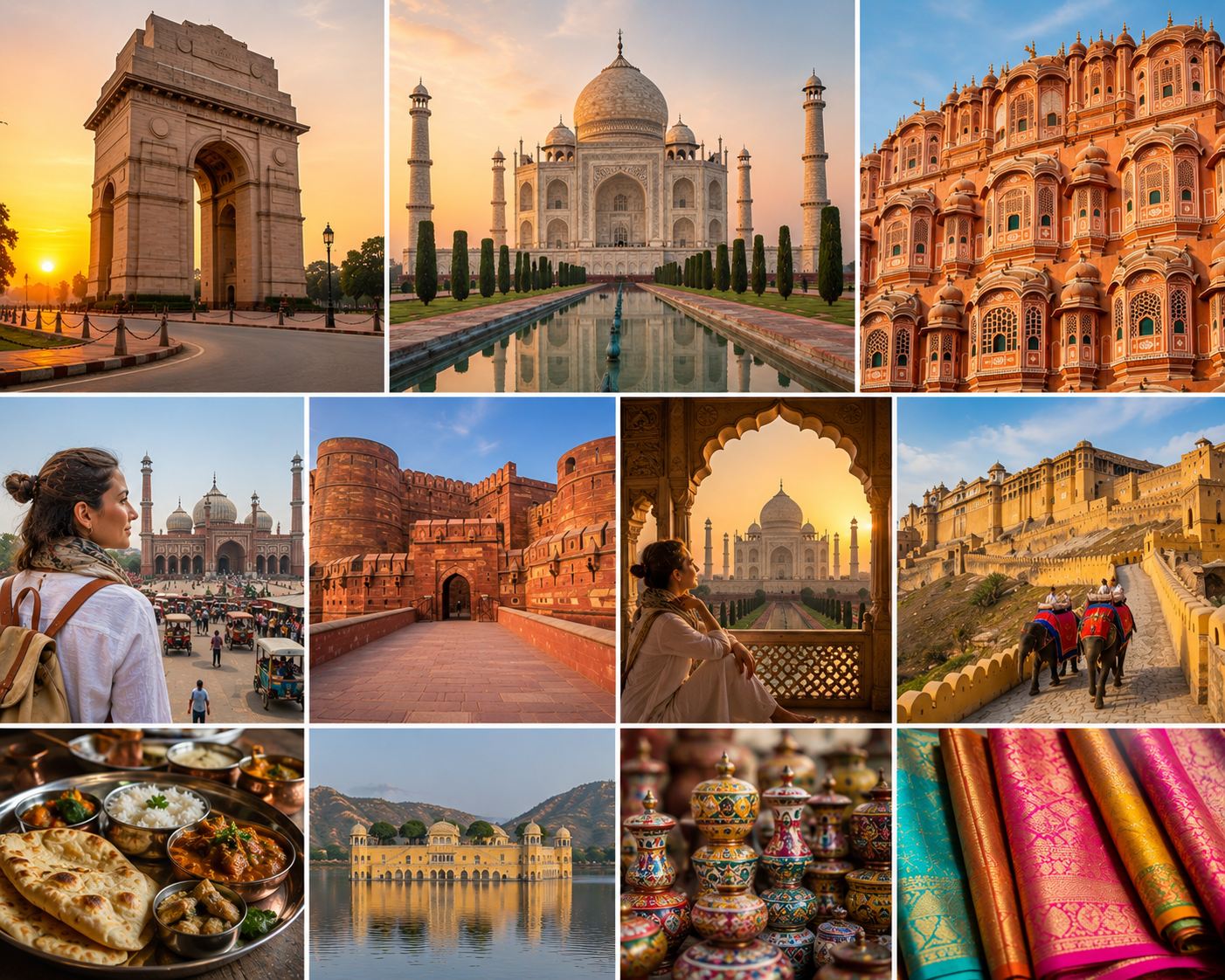 5 Day Delhi Agra Jaipur Itinerary for First-Time Visitors