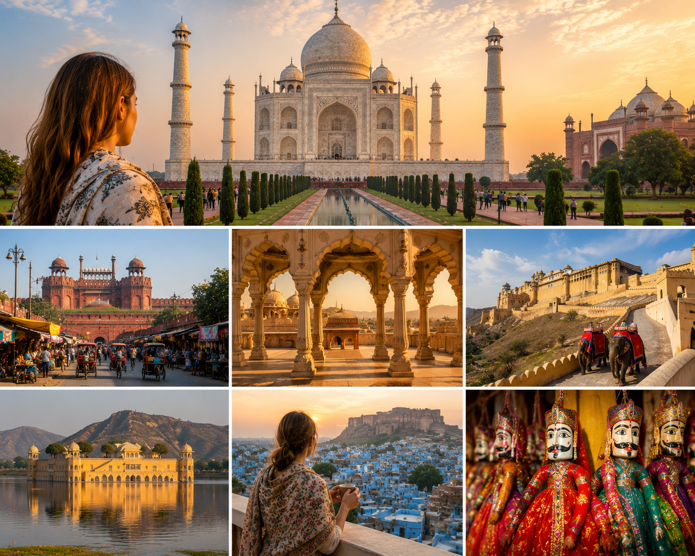 7 Day Golden Triangle India Itinerary