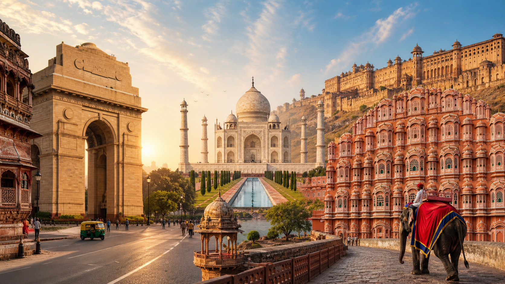 First-Time Guide to Delhi Agra Jaipur Travel